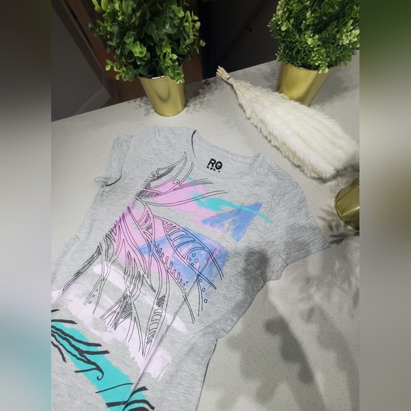 ROXY Très beau t-shirt à manches courtes svec logo de la marque - Picture 2 of 6